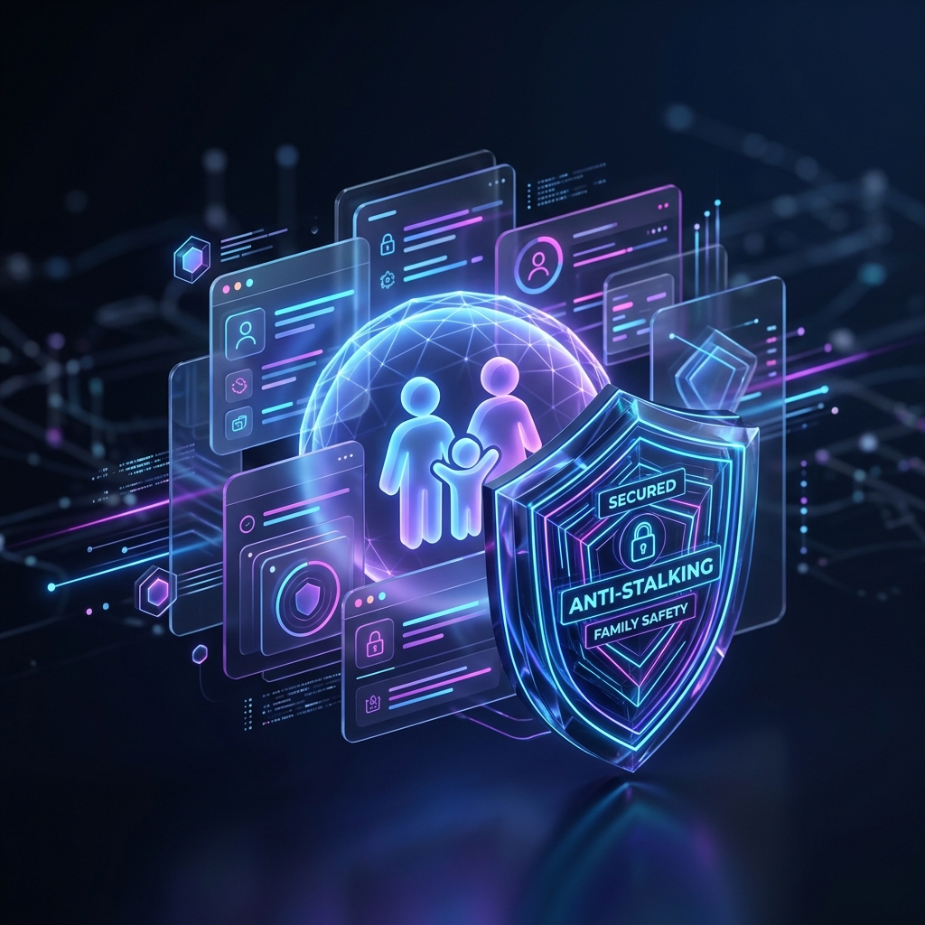 Abstract Security Illustration